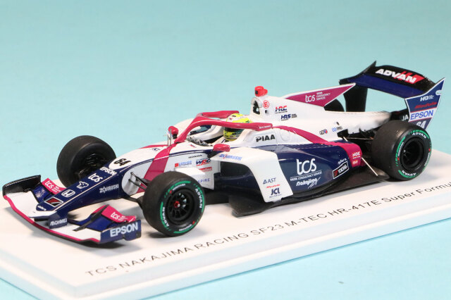 スパーク 1/43 TCS NAKAJIMA SF23 No.65 HR-417E スーパーフォーミュラー 2023佐藤蓮　SFJ022