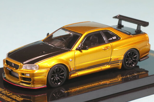 イノモデル 1/64 トップシークレット ニッサン スカイライン GT-R R34 