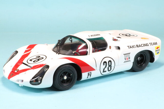エグゾト 1/18 ポルシェ 910 日本GP  1968 No.28 生沢徹　MTB00064B