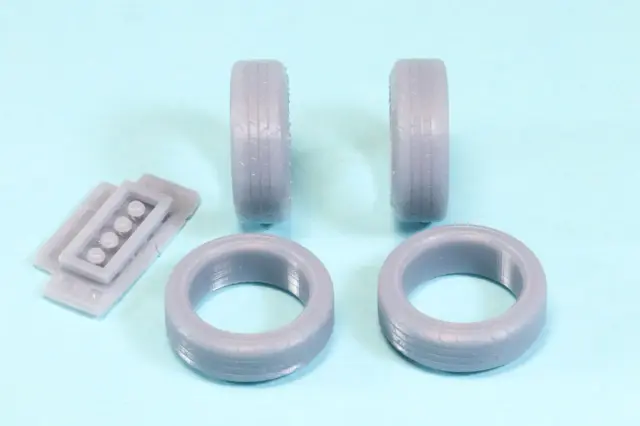 ケイSTYLE! 1/24 13インチ RSタイプ ホイール/タイヤセット KS