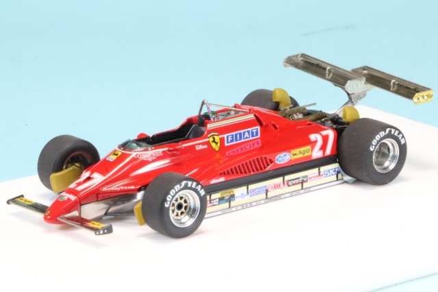 [予約] ロムファクトリー 1/43 フェラーリ 126C2 ロングビーチGP 1982 G.ヴィルヌーブ ハイグレード　RFTMK320_MT