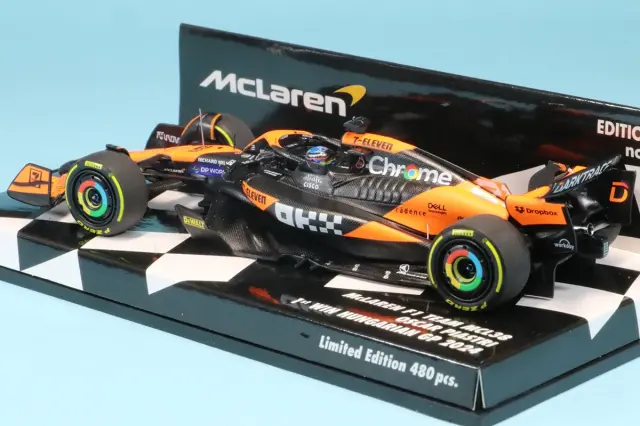 ミニチャンプス 1/43 マクラーレン MCL38 オスカー ピアストリ