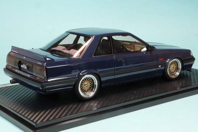 イグニッションモデル 1/18 ニッサン スカイライン GTS-R R31 ブルー  