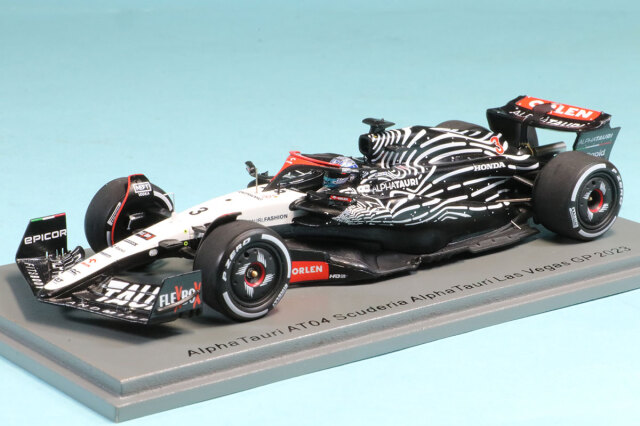 スパーク 1/43 アルファタウリ AT04 ラスベガス GP 2023 D.リカルド　S8942