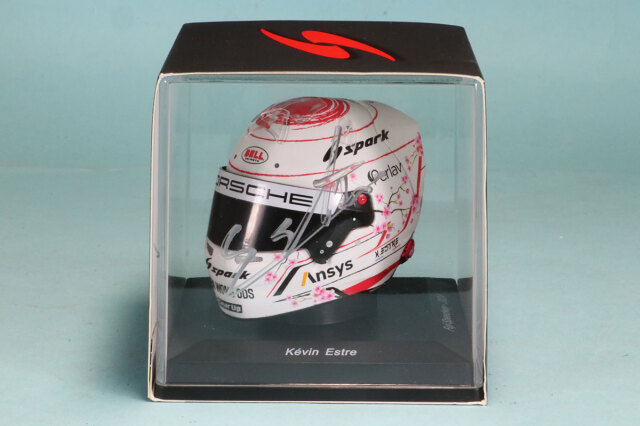 スパーク 1/5 ヘルメット K.エストレ WEC ジャパン 6h 2024 直筆サイン入り ポストカード& K.エストレ ドライブ写真付き　5HSP115