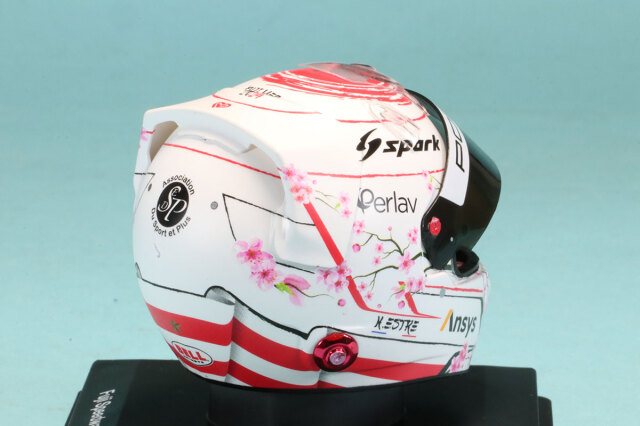 スパーク 1/5 ヘルメット K.エストレ WEC ジャパン 6h 2024 直筆サイン