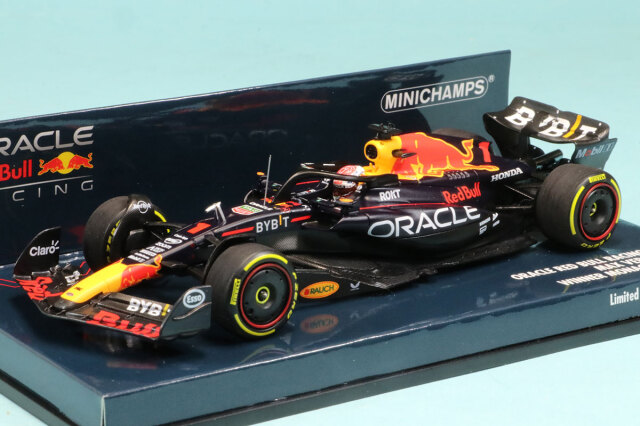 ミニチャンプス 1/43 レッドブル RB19 モナコGP 2023 M.フェルスタッペン ウィナー　417230701