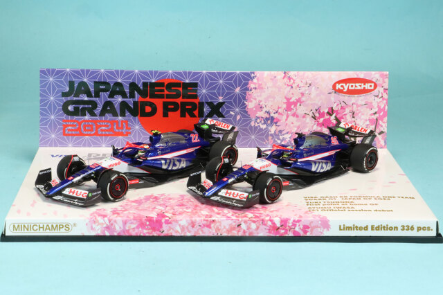 京商特注ミニチャンプス 1/43 ビザ キャッシュ RB VCARB 01 角田裕毅 