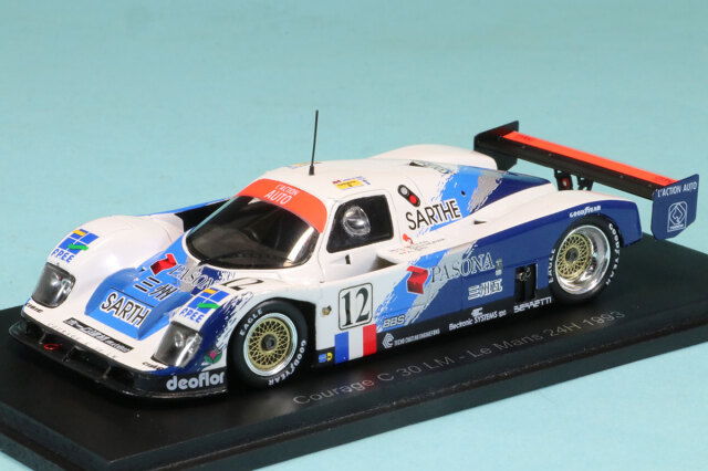 スパーク 1/43 クラージュ C30 LM ルマン 1993 No.12　S3660