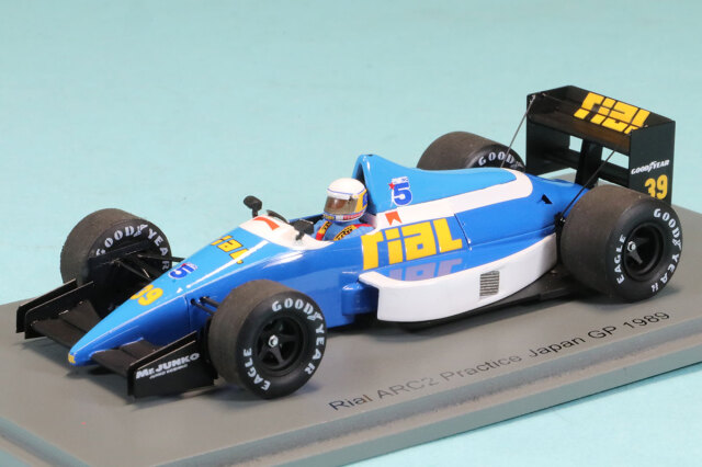 スパーク 1/43 リアル ARC 日本GP 1989 プラクティス B.ガショー 　S3964