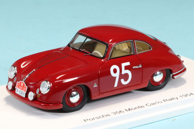 スパーク 1/43 ポルシェ 356 モンテカルロ ラリー 1954 No.95　S6134
