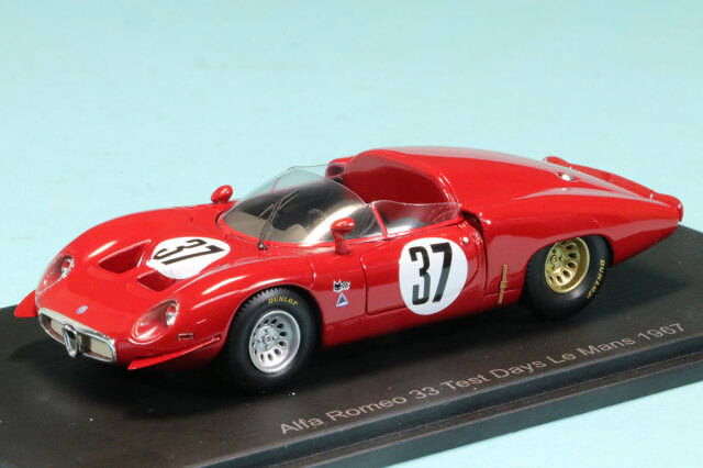 スパーク 1/43 アルファロメオ 33 ルマン 1967 No.37　S8799