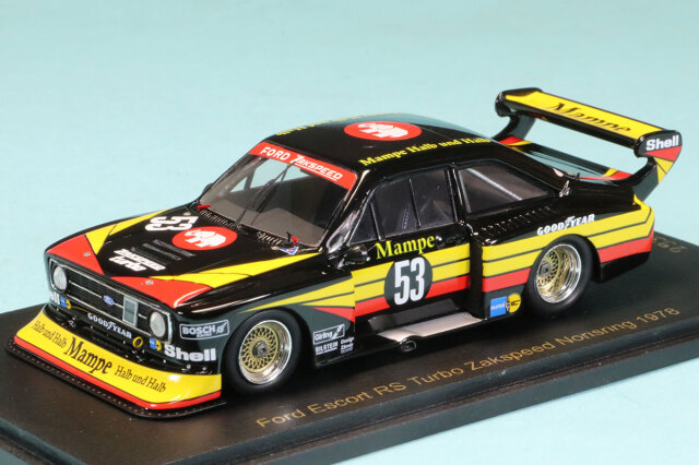 レースランド特注スパーク 1/43 フォード エスコート RS ターボ ニュル 1978 No.53　RS1765