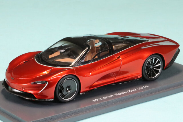 シュコー 1/43 マクラーレン スピードテイル 2019 レッド　450933400