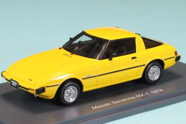 シュコー 1/43 マツダ サバンナ RX-7 1978-1985 イエロー　450934200
