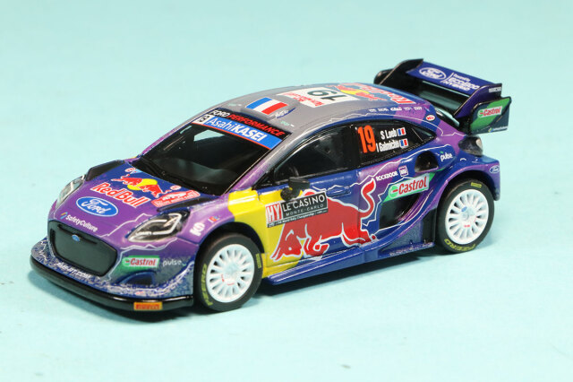 MINI-GT 1/64 フォード プーマ Rally1 モンテカルロラリー 2022 No.19 ウィナー　MGT00533-L