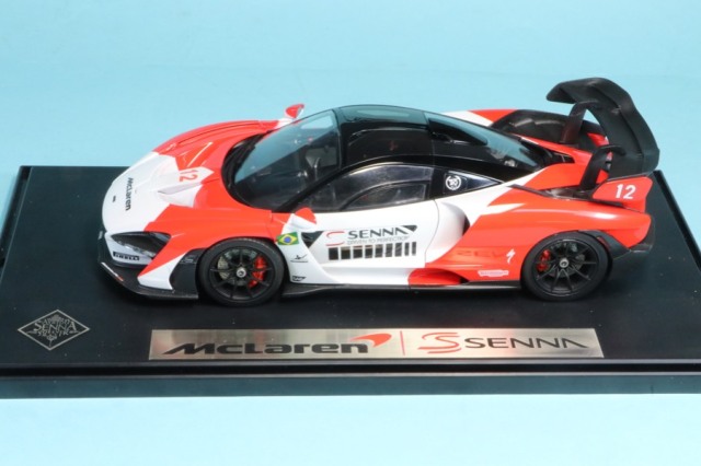 カタオカ品。マクラーレンセナ ミニカー 1/24 MOTORMAX マクラーレン・セナ 白色 予約商品