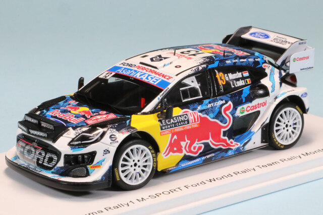 スパーク 1/43 フォード プーマ ラリー1 モンテカルロ 2024 No.13 G.ムンスター　 S6855
