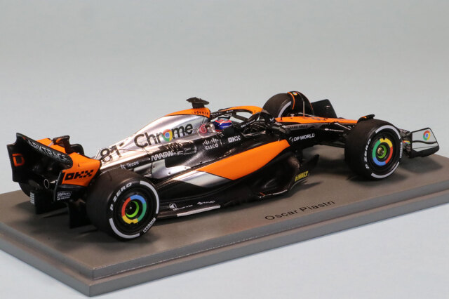 スパーク 1/43 マクラーレン MCL60 イギリス GP 2023 O.ピアストリ