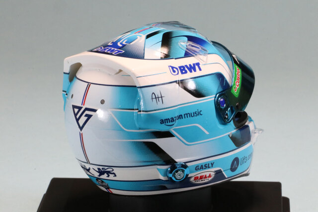 スパーク 1/5 ヘルメット P.ガスリー 2024 5HF137 ミニカー
