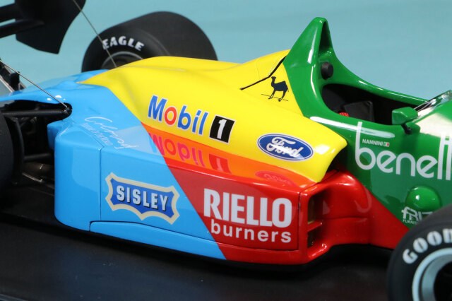 ミニチャンプス F1 ベネトン フォード B188 アレキサンドロ ナニーニ
