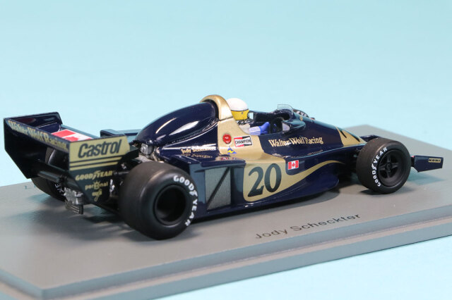 スパーク 1/43 ウルフ WR1 カナダGP 1977 J.シェクター ウィナー S9998