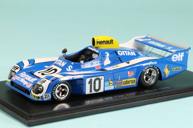 スパーク 1/43 ミラージュ M9 ルマン 1978 No.10 10th　S0311