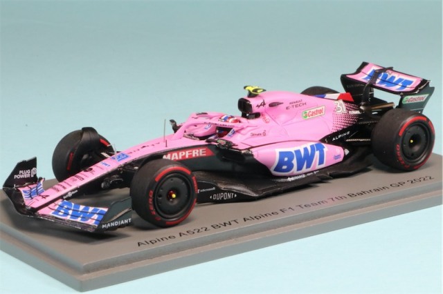 ミニチャンプス 1/43 アルピーヌA521 エステバン・オコン バーレーンGP ミニチャンプス 1/43 アルピーヌ F1 チーム A521 2021年