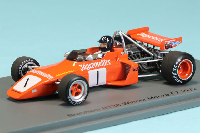 スパーク 1/43 ブラバム BT38 モンツァGP  1972 G.ヒル　S7437