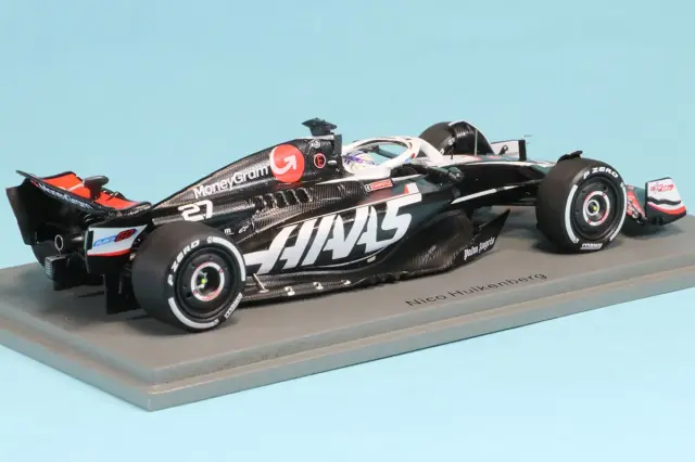ハースＦ１ ＶＦ２４ヒュルケンベルグ スパーク 1/43 ハース VF-24 サウジアラビアGP N.ヒュルケン