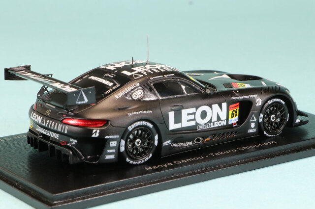 未開封LEON PYRAMID AMG GT300 2023 ミニカー LEON PYRAMID AMG No.65 K2 R&D LEON RACING GT300 SUPER GT