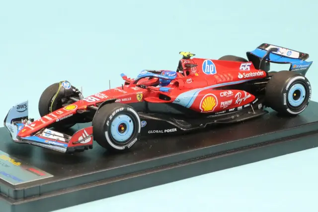 ルックスマート 1/43 フェラーリ SF-24 モナコGP 2024 C