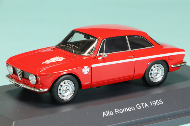 シュコー 1/43 アロファロメオ GTA 1965 レッド　450928900