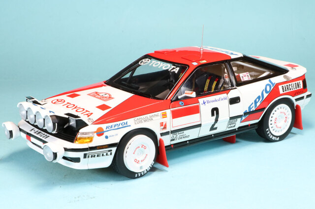 京商 1/18 トヨタ セリカ GT-FOUR (ST165) 1991 モンテカルロ NO.2 フル開閉　KS08961B