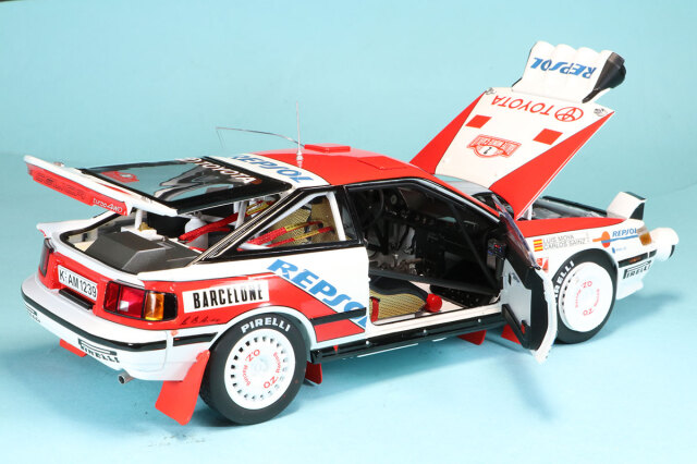 240503N京商 1/18 トヨタ セリカ GT-FOUR (ST165) 1991 モンテカルロ