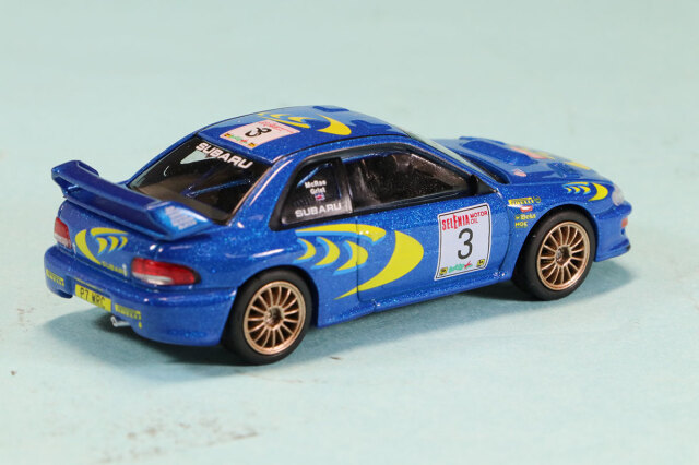 MINI-GT 1/64 スバル インプレッサ WRC97 ラリー・サンレモ 1997 優勝