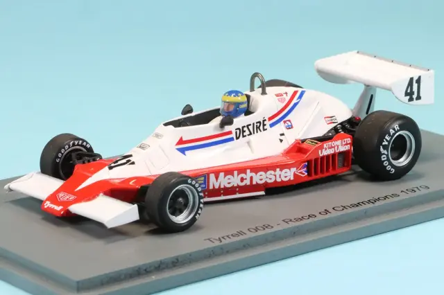 スパーク 1/43 ティレル 008 レースオブチャンピオン 1979 D.ウィルソン　S7280