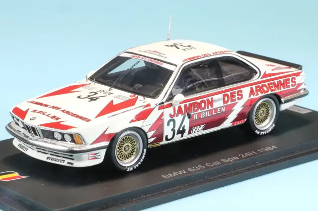 スパーク 1/43 BMW 635 CSi スパ 24h 1984 No.34　SB659