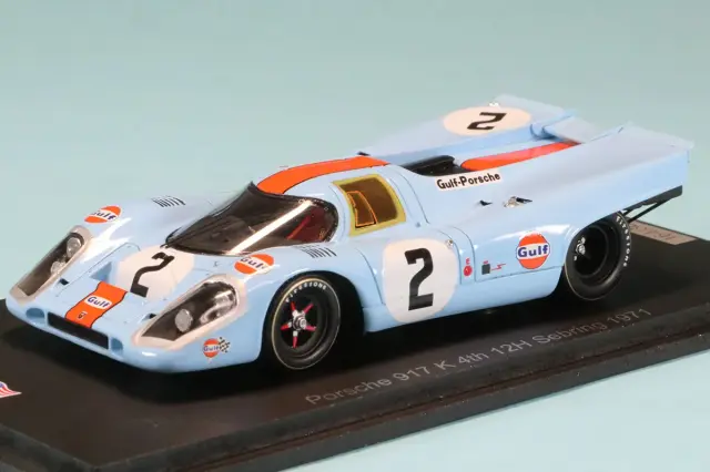 1/43 スパーク　ポルシェ　917 セブリング　 1971 スパーク 1/43 ポルシェ 917K セブリング 12h 1971 No.2 US345