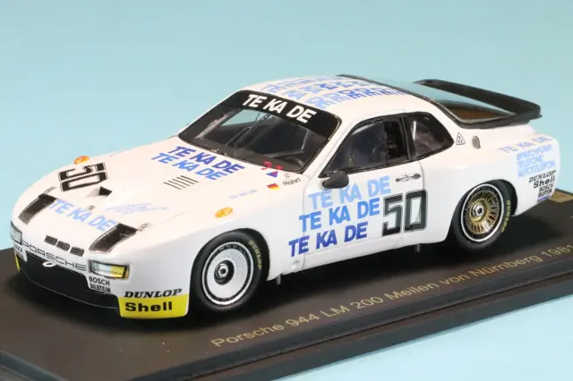 絶版 1/43 スパーク ポルシェ 907 No.49 ルマン24時間 1971 ミニカー