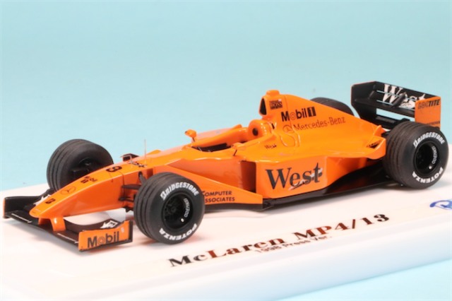 [予約] ロムファクトリー 1/43 マクラーレン MP4/13 プレシーズンテスト 1998 M.ハッキネン　RFTMK261_MT