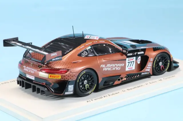 スパーク 1/43 メルセデス AMG GT3 EVO No.777 AlManar Racing