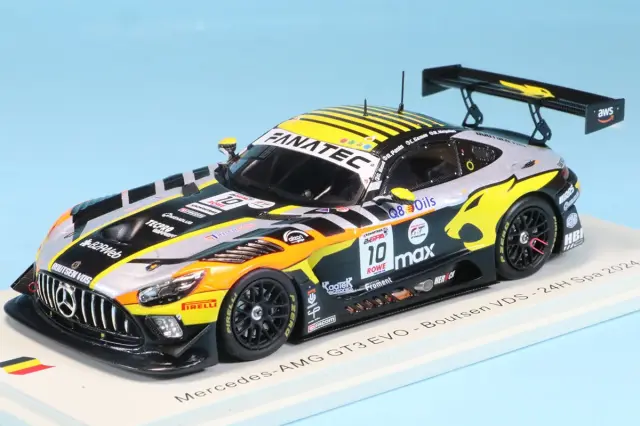 スパーク 1/43 メルセデス AMG GT3 EVO No.10 Boutsen VDS スパ 24h 2024　SB815