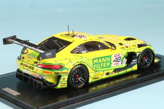 スパーク 1/43 Team MANN-FILTER 24H Spa 2024 SPARK SB825 MERCEDES-AMG GT3 EVO N°48 MERCEDES-AMG Team MANN