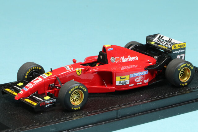 トップマルケス/GPレプリカーズ 1/43 フェラーリ 412 T2 1995 J.アレジ デカール加工品　GRP43040AS