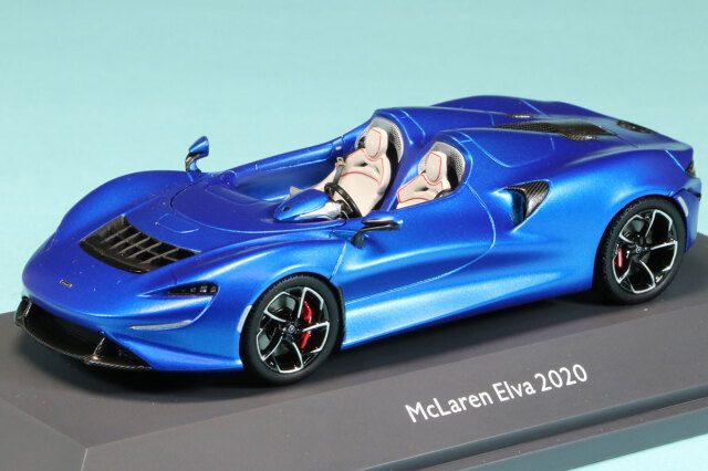 シュコー 1/43 マクラーレン エルバ 2020 ブルー 450926600 ミニカー