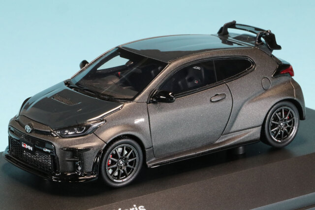 京商 1/43 トヨタ GRMN ヤリス サーキットパッケージ グレー　KSR43127GR