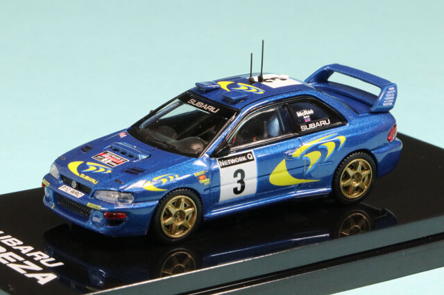 ホビージャパン 1/64 スバル インプレッサ WRC RAC ラリー 1997 No.3　HJR642041E