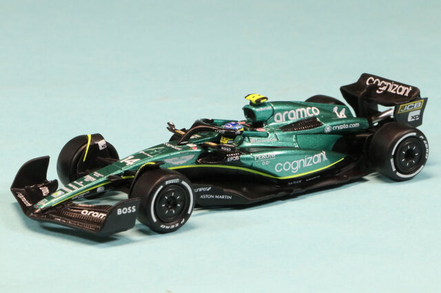 スパーク 1/64 アストンマーチン AMR23 No.14  2023 F.アロンソ　Y293