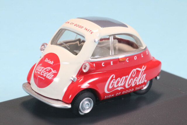 タイニー×シュコー 1/64 イセッタ コカコーラ COKE099 ミニカー